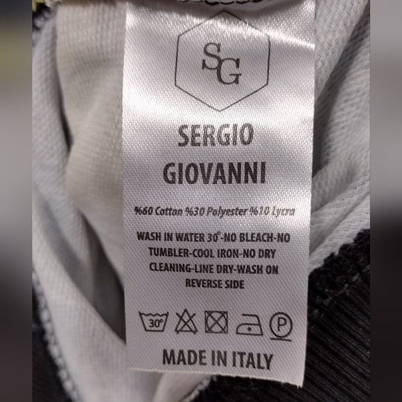 NWT Sergio Giovanni Floral Gold Chain Sweatshirt Men's 2XL Multicolor Boho Retro - Picture 8 of 8